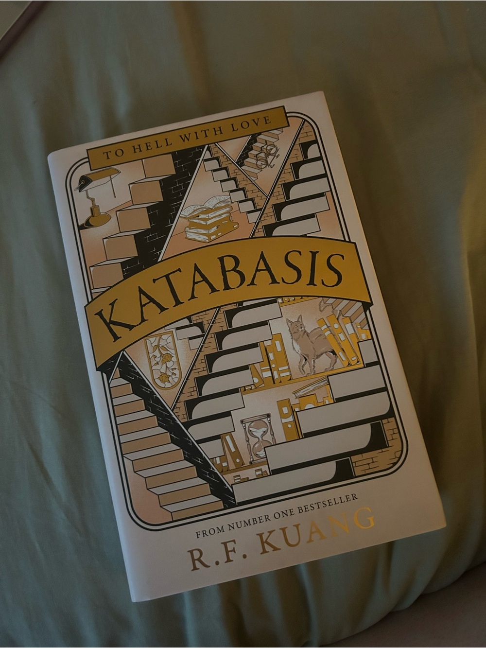 Katabasis Hardcover Book FairyLoot RF Kuang